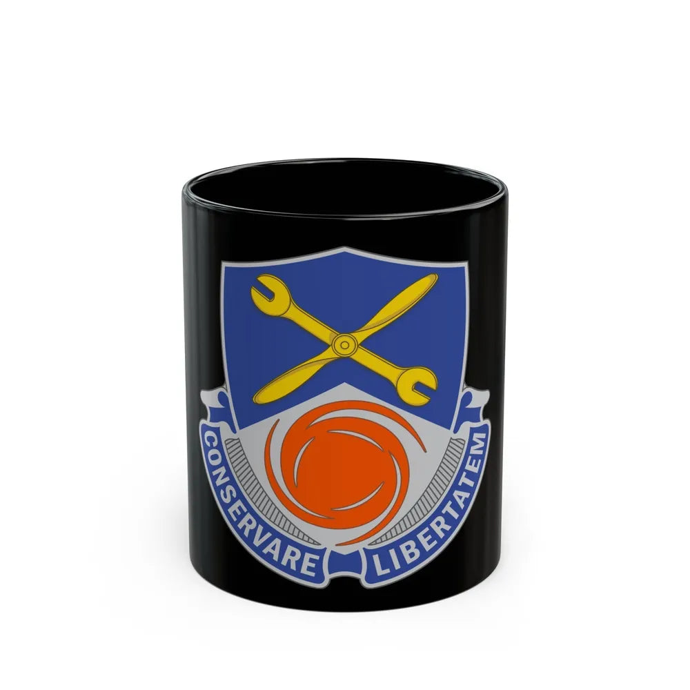 1108 Aviation Group (U.S. Army) Black Coffee Mug-11oz-Go Mug Yourself