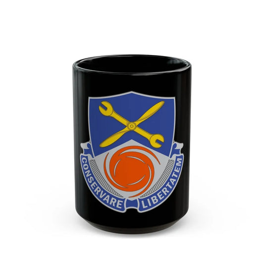 1108 Aviation Group (U.S. Army) Black Coffee Mug-15oz-Go Mug Yourself