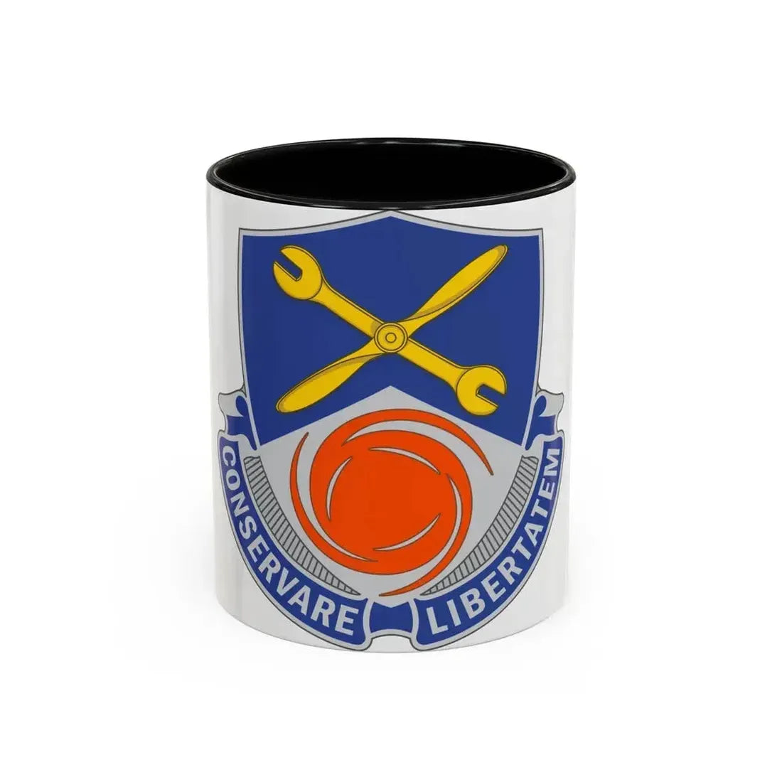 1108 Aviation Group (U.S. Army) Accent Coffee Mug 11oz Black - Go Mug Yourself