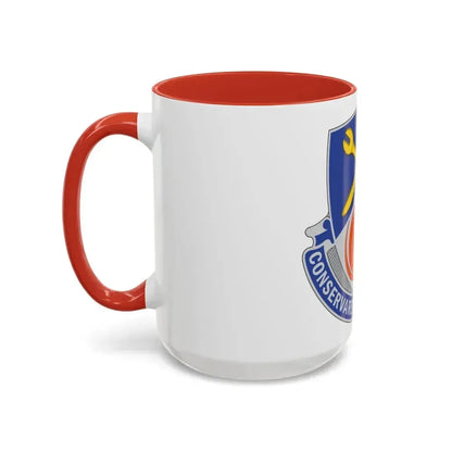 1108 Aviation Group (U.S. Army) Accent Coffee Mug - Go Mug Yourself