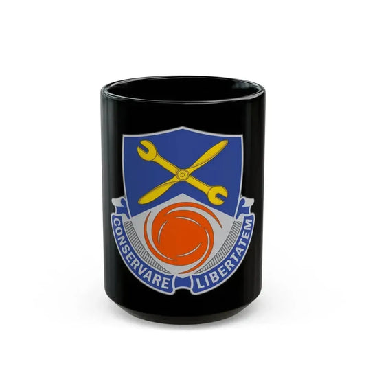1108 Aviation Group (U.S. Army) Black Coffee Mug 15oz - Go Mug Yourself