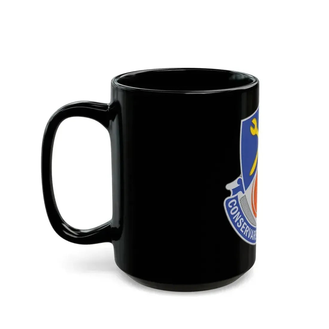 1108 Aviation Group (U.S. Army) Black Coffee Mug - Go Mug Yourself