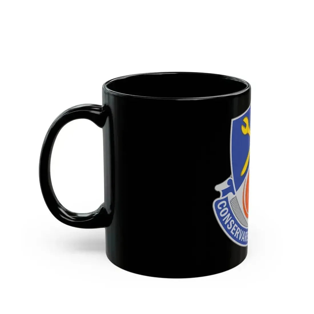 1108 Aviation Group (U.S. Army) Black Coffee Mug - Go Mug Yourself