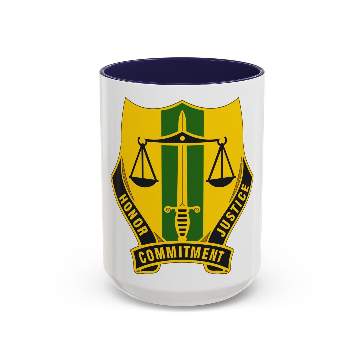 724 Military Police Battalion (U.S. Army) Accent Coffee Mug