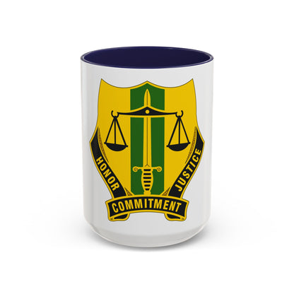 724 Military Police Battalion (U.S. Army) Accent Coffee Mug
