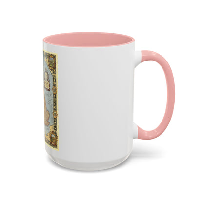 Great Britain - A Modern Pilgrim's Map (1937) (Map) Accent Coffee Mug