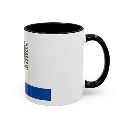 Government Ensign of Albania - Accent Coffee Mug