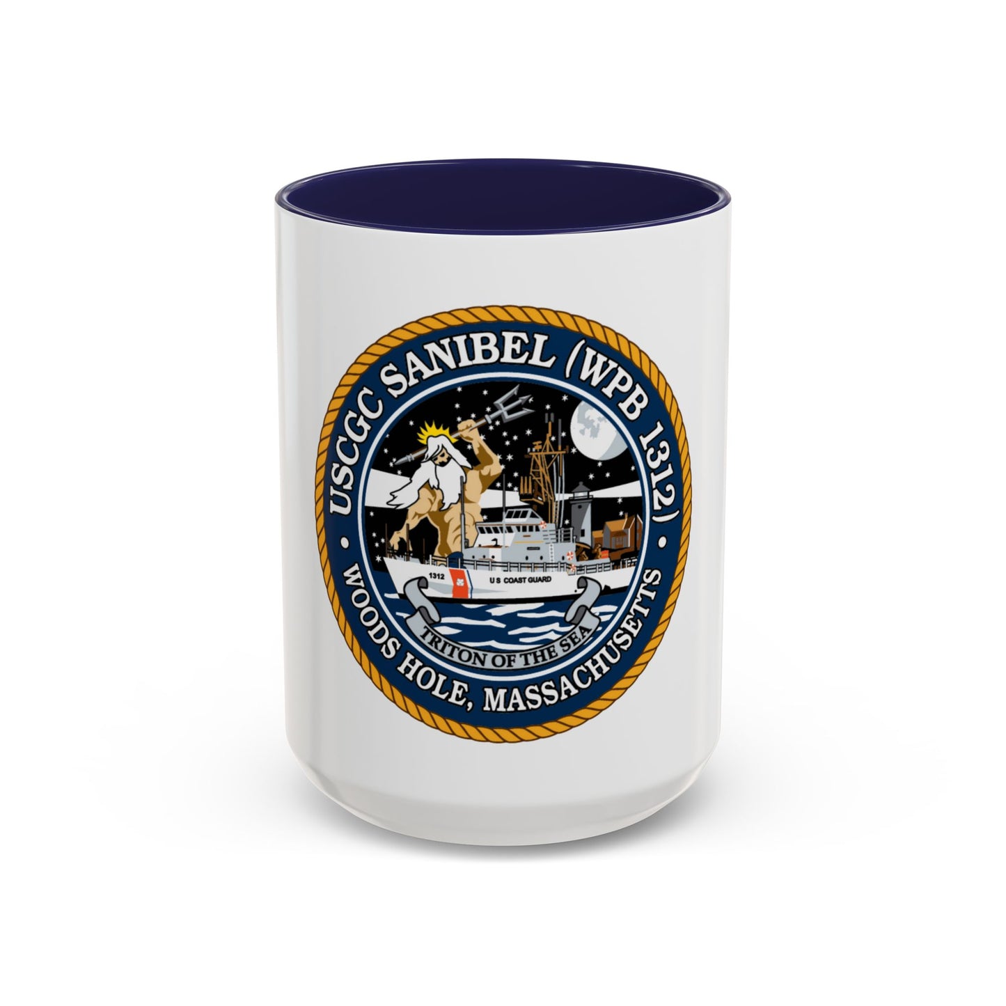 USCGC Sanibel WPB   1312 (U.S. Coast Guard) Accent Coffee Mug