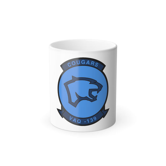 VAQ 139 (U.S. Navy) Color Changing Mug 11oz