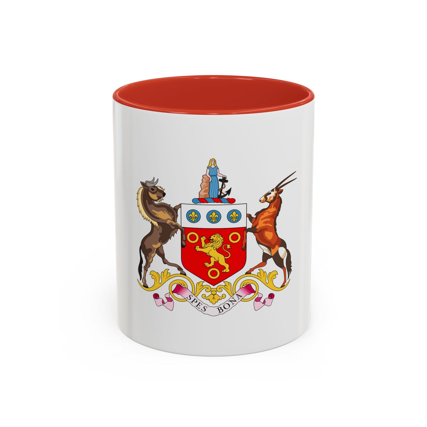 Coat of arms of the Cape Colony 1876-1994 - Accent Coffee Mug