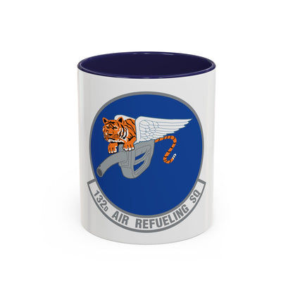 132 Air Refueling Squadron (U.S. Air Force) Accent Coffee Mug