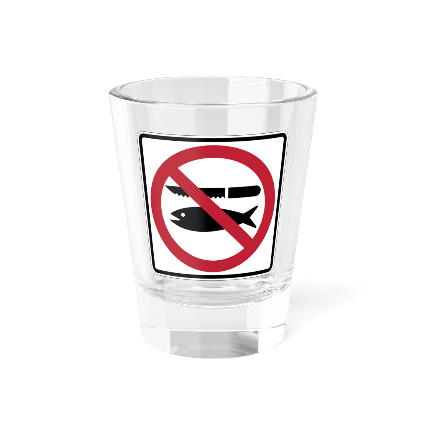 MUTCD-CA PS-093 (California) (Road Sign) Shot Glass 1.5oz