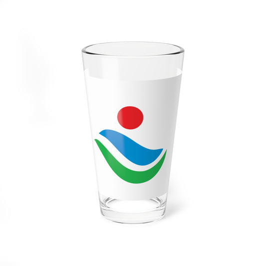 Flag of Kuroshio Kochi (Japan) Pint Glass 16oz