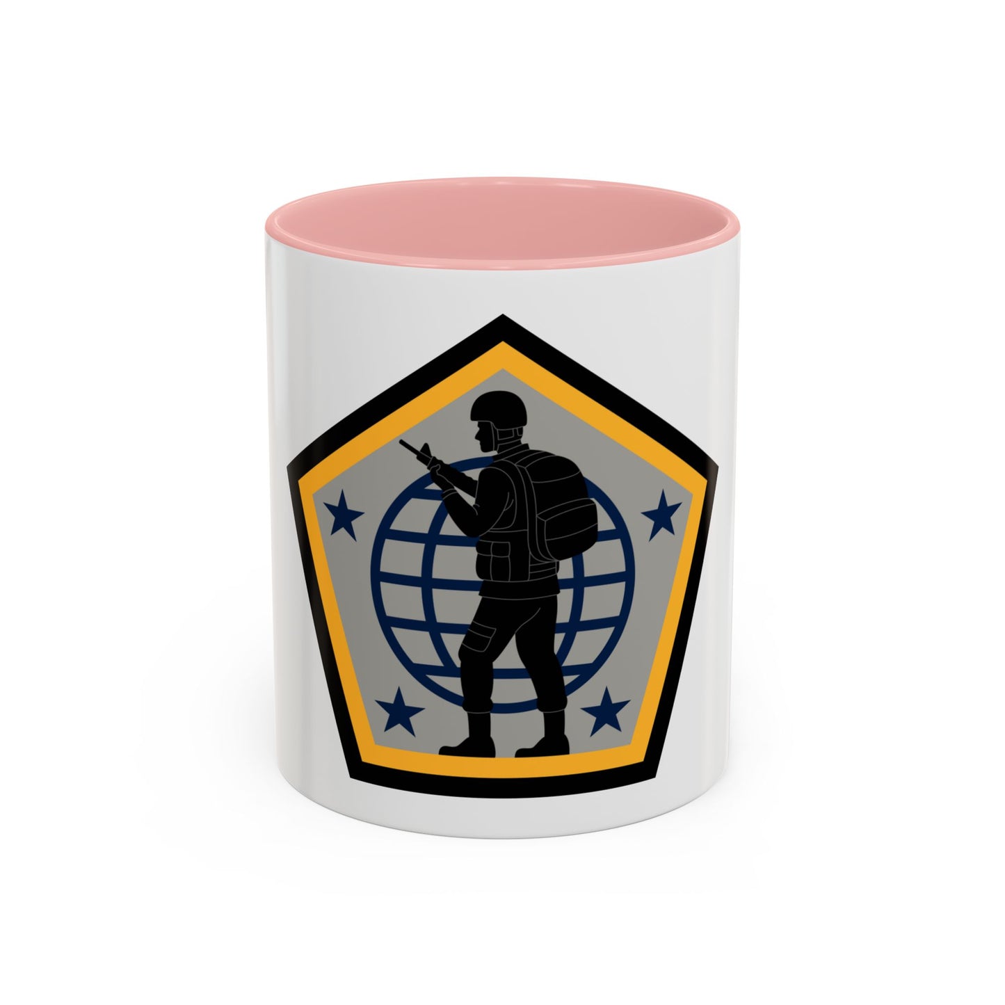Human Resources Command (U.S. Army) Accent Coffee Mug