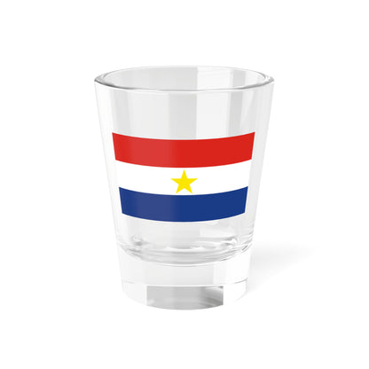 Flag of the Karen National Defence Organisation (Myanmar) Shot Glass 1.5oz