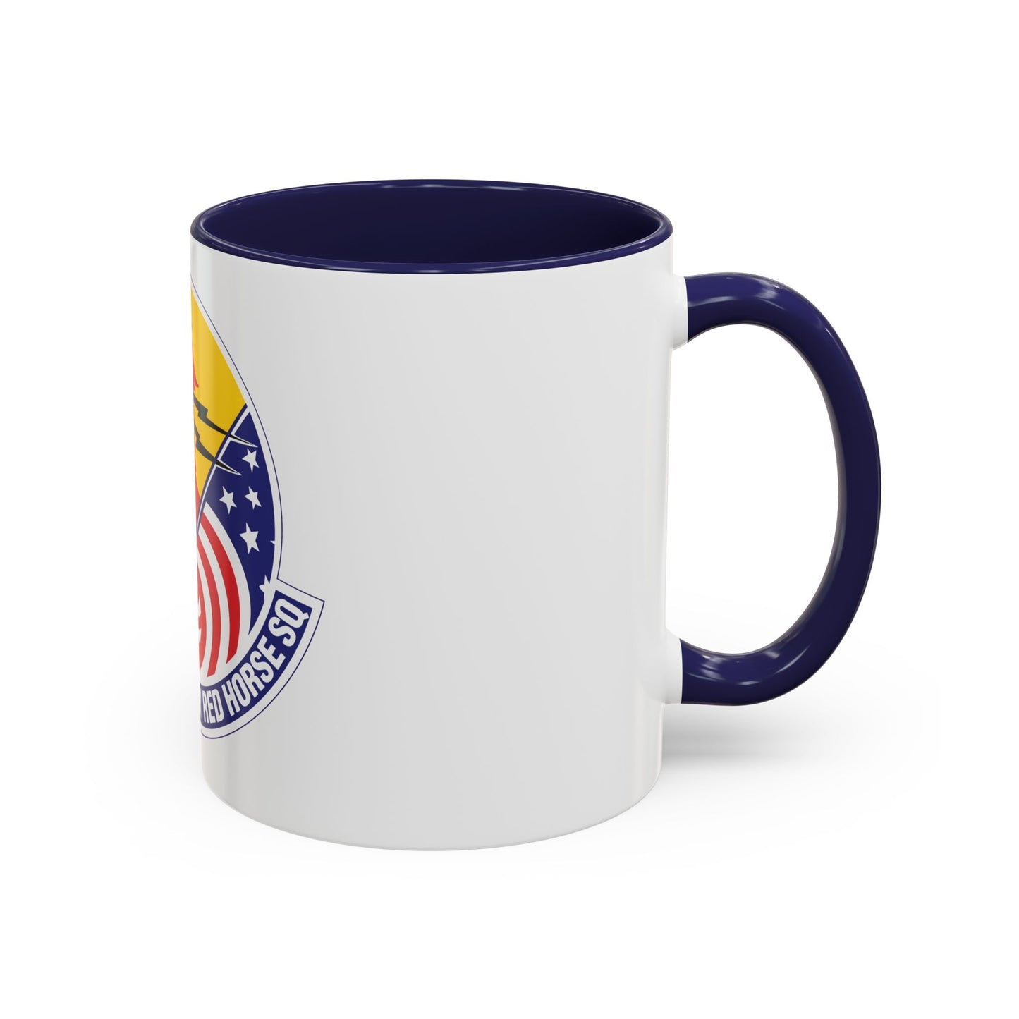 557th Expeditionary Red Horse Squadron (U.S. Air Force) Accent Coffee Mug