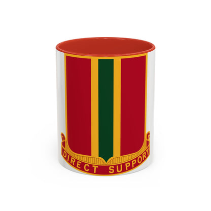 637th Field Artillery Battalion (U.S. Army) Accent Coffee Mug