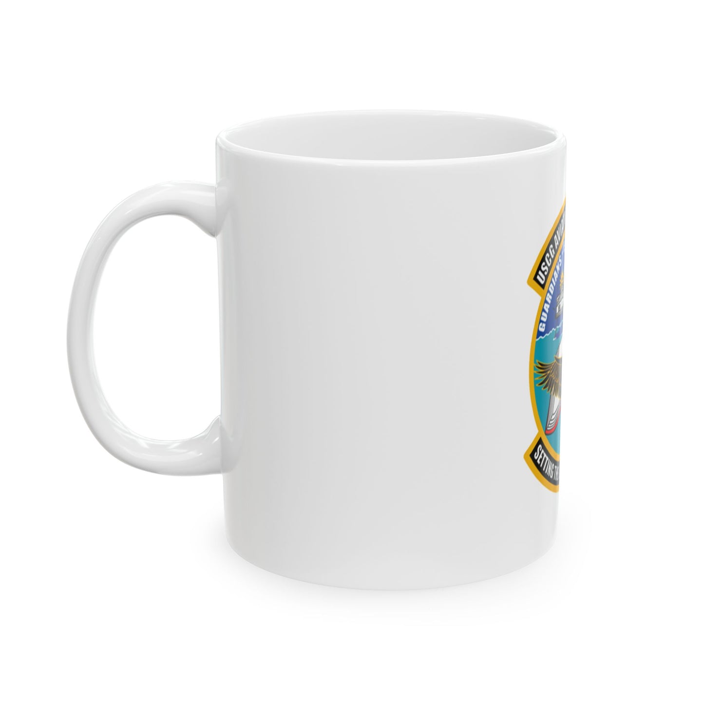 ATC Mobile AL   Aviation Training Center (U.S. Coast Guard) White Coffee Mug