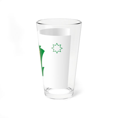 Flag of Polevskoy (Russia) Pint Glass 16oz