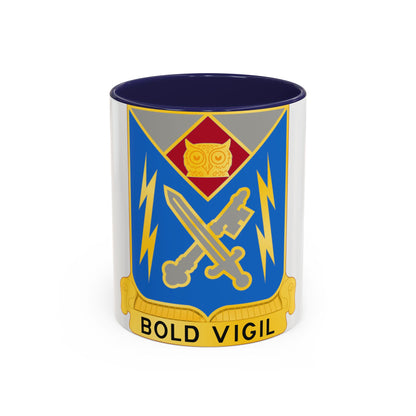 105 Military Intelligence Battalion (U.S. Army) Accent Coffee Mug