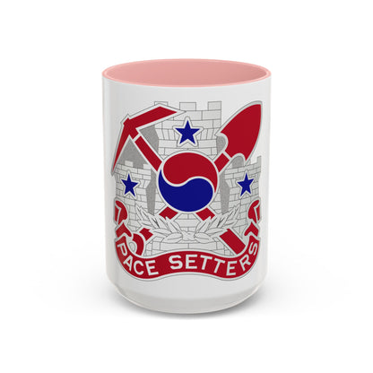 2 Engineer Group (U.S. Army) Accent Coffee Mug