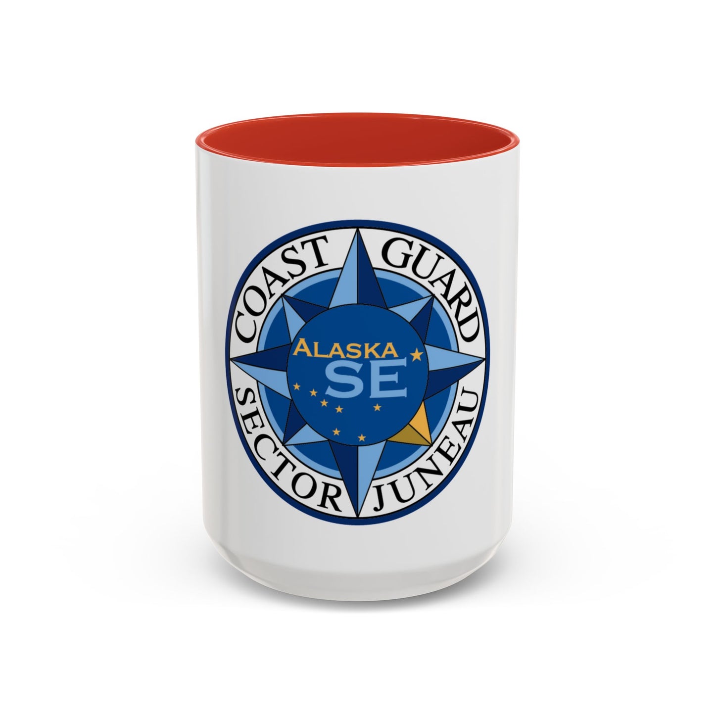 USCG Sector Juneau (U.S. Coast Guard) Accent Coffee Mug
