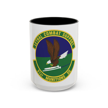 51st Munitions Squadron (U.S. Air Force) Accent Coffee Mug