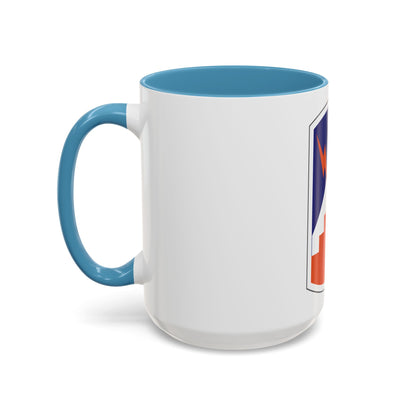 7th Signal Brigade (U.S. Army) Accent Coffee Mug