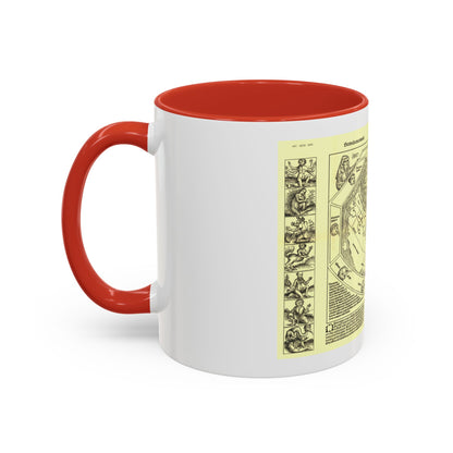 Chronicon Nurembergense Map (1493) (Map) Accent Coffee Mug