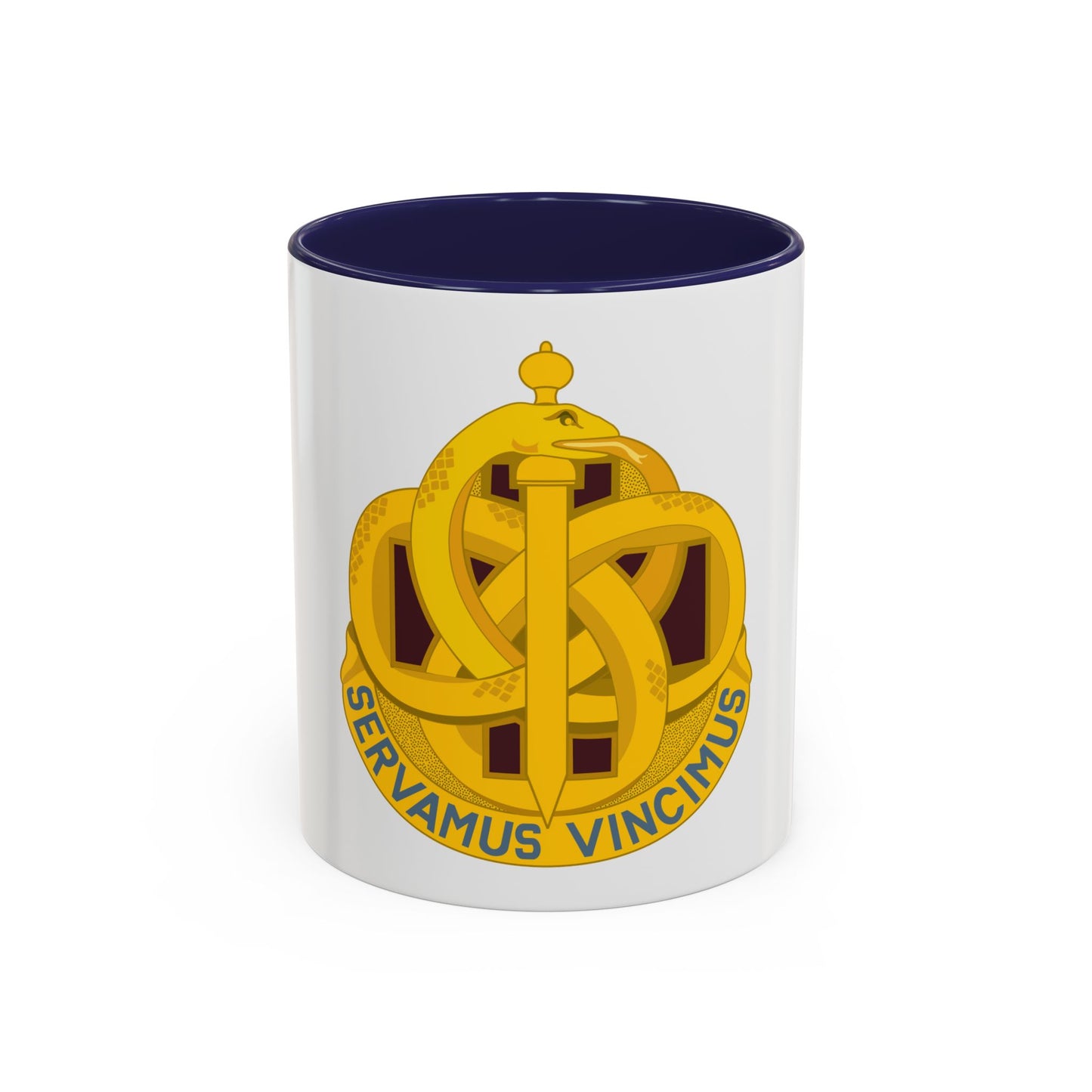 411 Hospital Center (U.S. Army) Accent Coffee Mug
