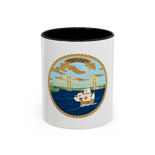 USCG Sector Jacksonville Bridge (U.S. Coast Guard) Accent Coffee Mug