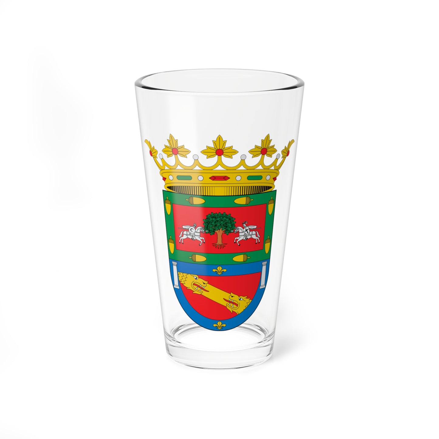 Escudo de Albolote Granada (Spain) (Coat of Arms) Pint Glass 16oz