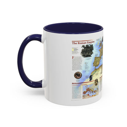 Roman Empire (1997) (Map) Accent Coffee Mug