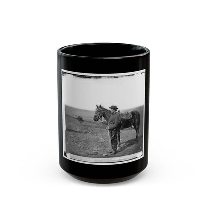 Antietam, Md. A Cavalry Orderly (U.S. Civil War) Black Coffee Mug