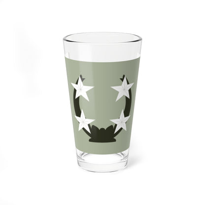 SS.OO.1.EJER.SUR.GENERAL DE EJERCITO (Chile) (Military Rank) Pint Glass 16oz