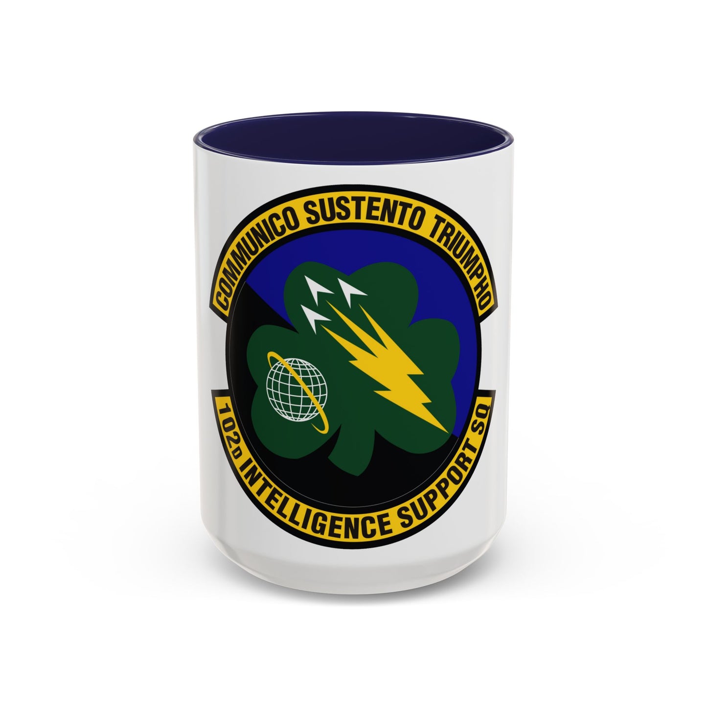 102d Intelligence Support Squadron (U.S. Air Force) Accent Coffee Mug