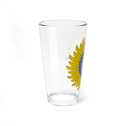 Star of the Order of the Star of India gold (India) (Coat of Arms) Pint Glass 16oz