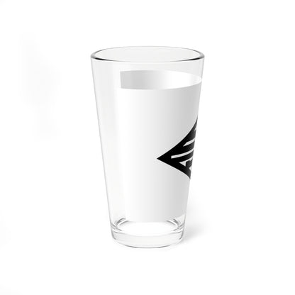 Flag of Shimonoseki Yamaguchi 1909-2005 (Japan) Pint Glass 16oz
