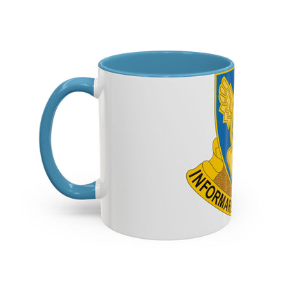 1st Military Intelligence Battalion (U.S. Army) Accent Coffee Mug