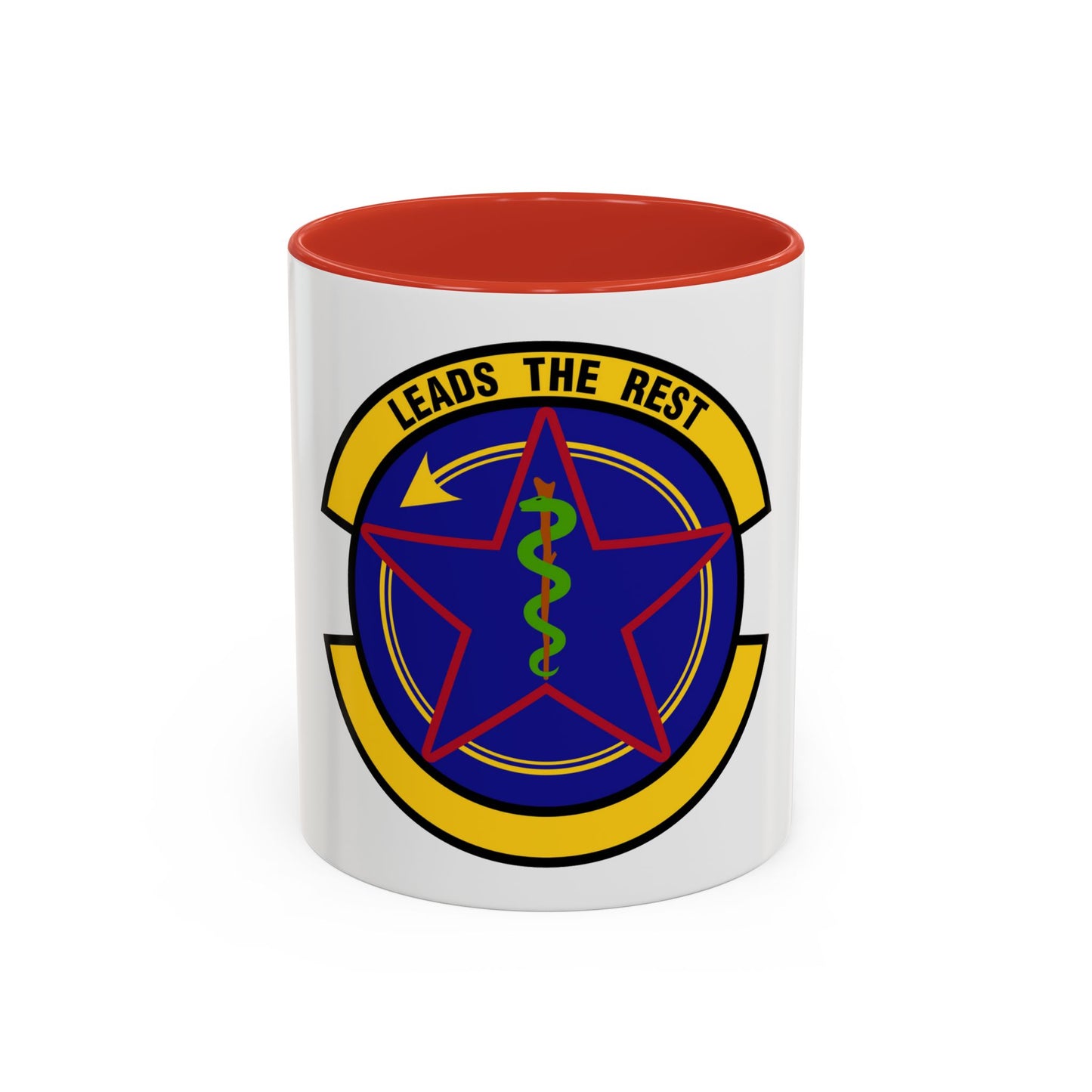 375 Operational Medical Readiness Squadron AMC (U.S. Air Force) Accent Coffee Mug