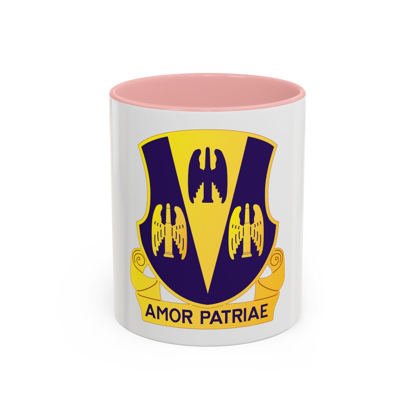 63 Antiaircraft Artillery Battalion (U.S. Army) Accent Coffee Mug