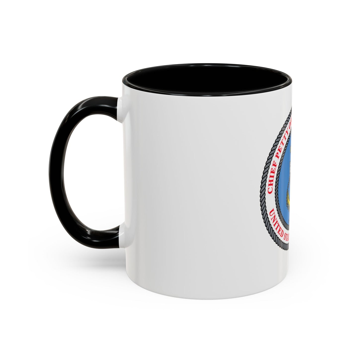 USCG CPOA (U.S. Coast Guard) Accent Coffee Mug