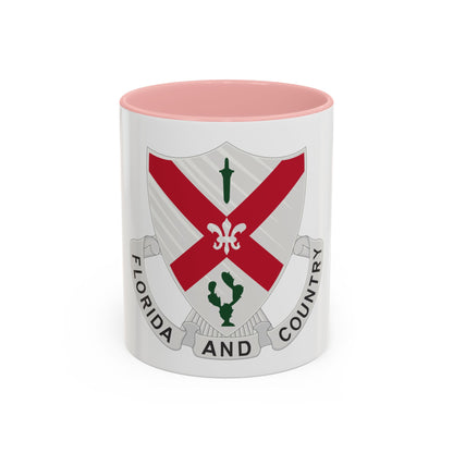 124th Infantry Regiment (U.S. Army) Accent Coffee Mug