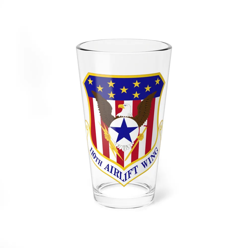 110th Airlift Wing (U.S. Air Force) Pint Glass 16oz-16oz-Go Mug Yourself