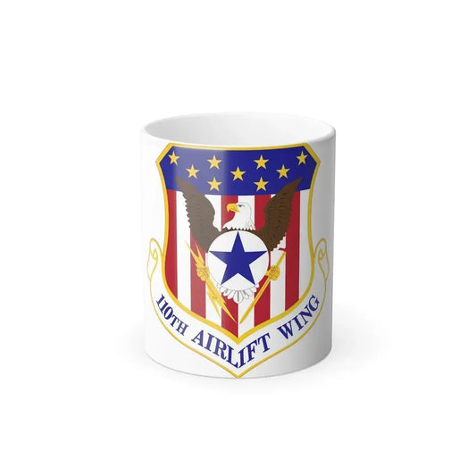 110th Airlift Wing (U.S. Air Force) Color Changing Coffee Mug 11oz - Go Mug Yourself