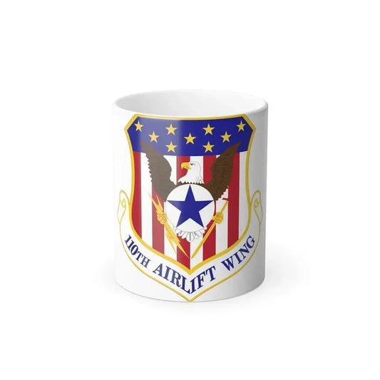 110th Airlift Wing (U.S. Air Force) Color Changing Coffee Mug 11oz - Go Mug Yourself