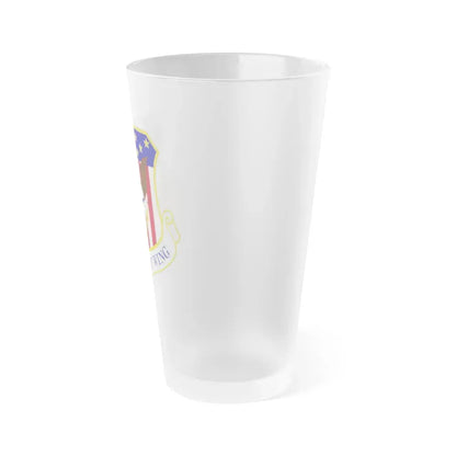 110th Airlift Wing (U.S. Air Force) Frosted Pint Glass 16oz - Go Mug Yourself