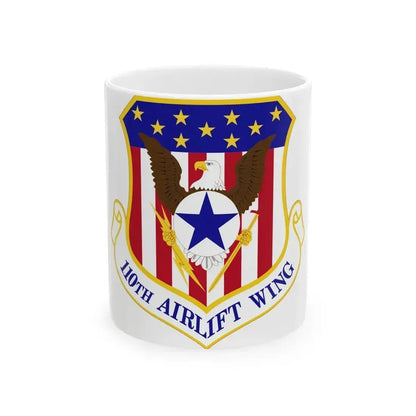 110th Airlift Wing (U.S. Air Force) White Coffee Mug 11oz - Go Mug Yourself