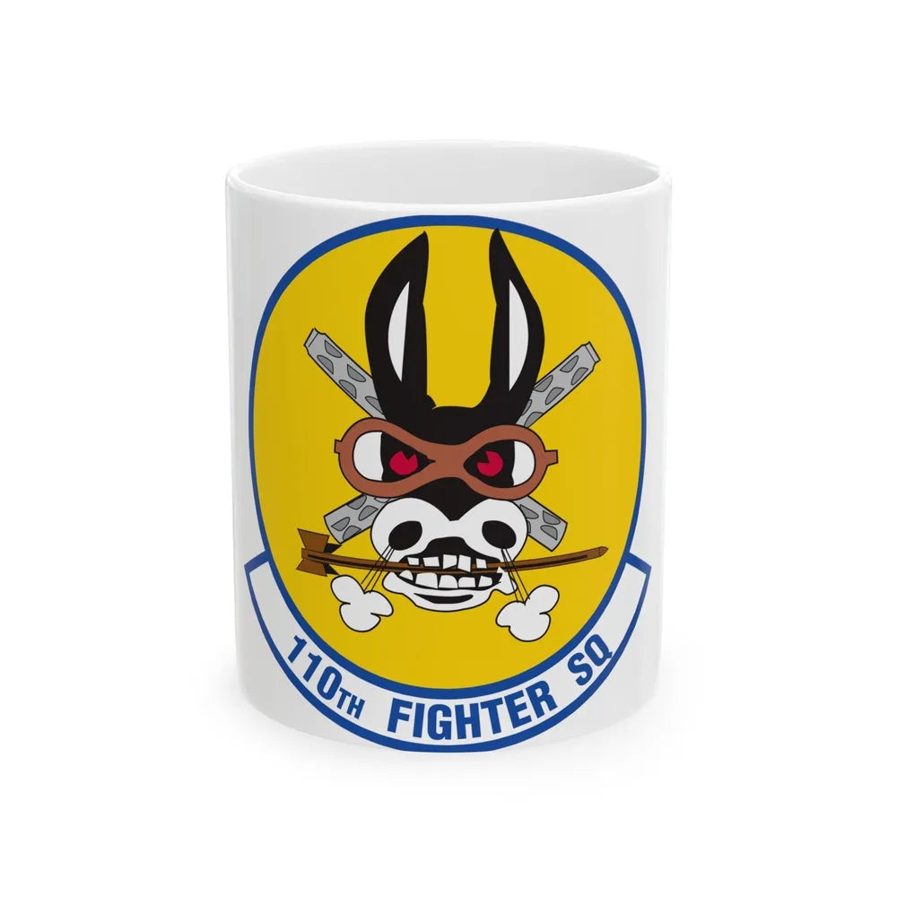 110th Fighter Squadron (U.S. Air Force) White Coffee Mug-11oz-Go Mug Yourself