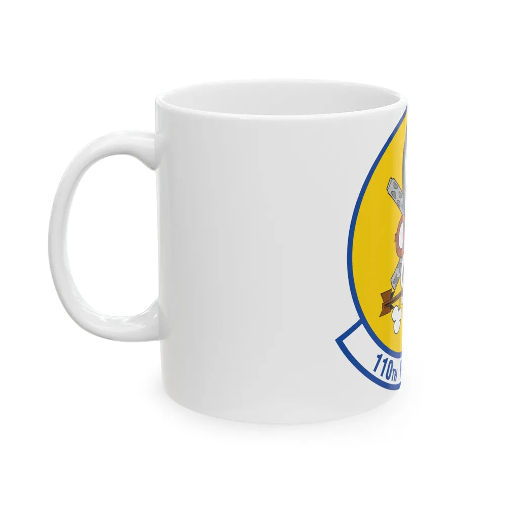 110th Fighter Squadron (U.S. Air Force) White Coffee Mug-Go Mug Yourself